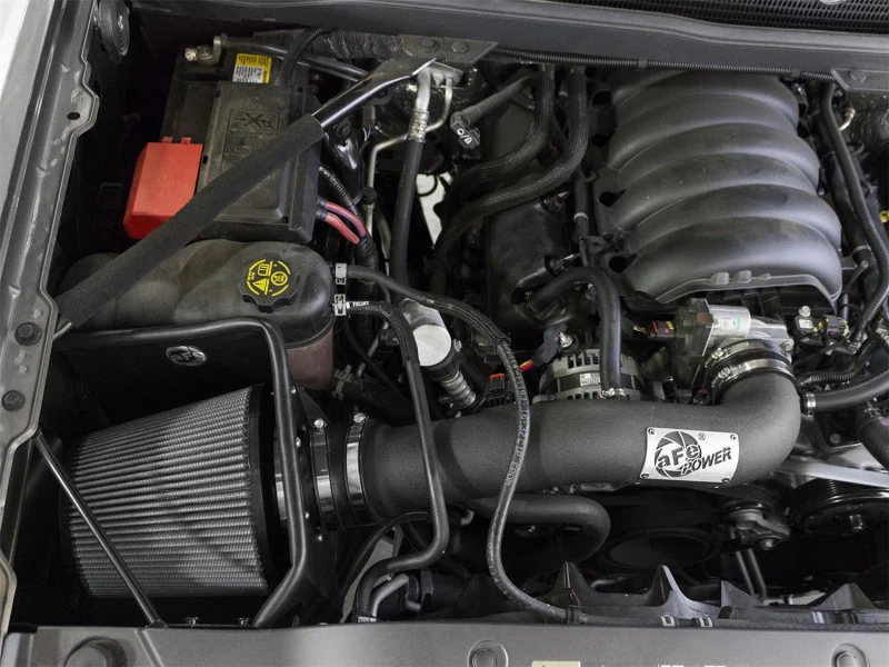 aFe MagnumFORCE Intake Stage-2 Dry S 14-17 GM Silverado/Sierra 1500 5.3L/6.2L w/Electric Fan - Image 2