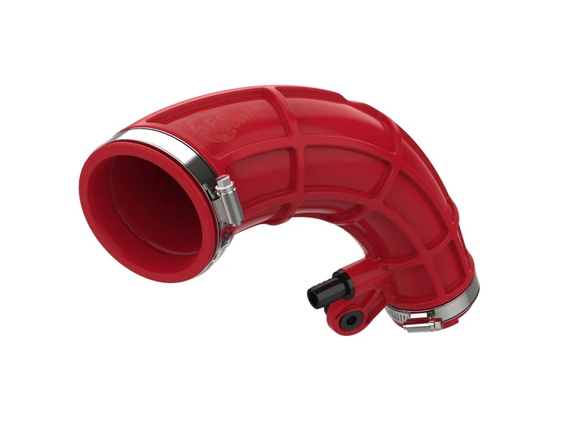 aFe Power 22-24 Toyota Land Cruiser (J300) / 22-24 Toyota Tundra V6-3.4L (tt) Red Turbo Inlet Pipes - Image 4