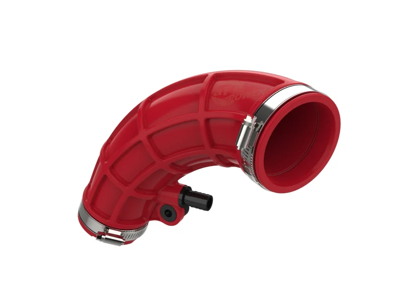 aFe Power 22-24 Toyota Land Cruiser (J300) / 22-24 Toyota Tundra V6-3.4L (tt) Red Turbo Inlet Pipes - Image 5