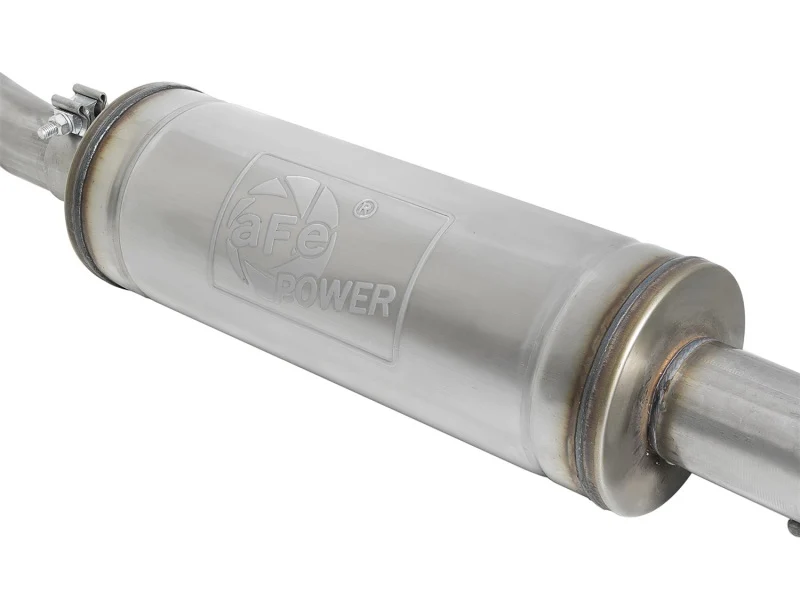 aFe Rock Basher 3in 409 SS Cat-Back Turn-Down Exhaust 12-18 Jeep Wrangler (JK) V6 3.6L/ 07-11 3.8L - Image 4