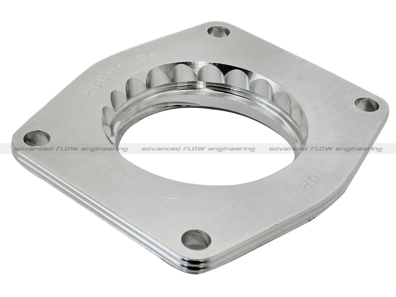 aFe Silver Bullet Throttle Body Spacers TBS 2014 GM Silverado/Sierra 1500 V8 5.3L - Image 2