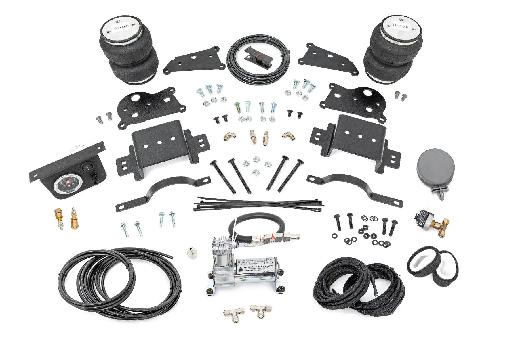 Air Spring Kit w/compressor Ram 2500/3500 4WD (2014-2022) Rough Country - 10029C