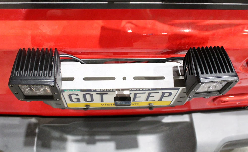 Aluminum Rear LED Light Bracket for MB1077 Fits Jeep JL Motobilt - MB2129-A - Image 9