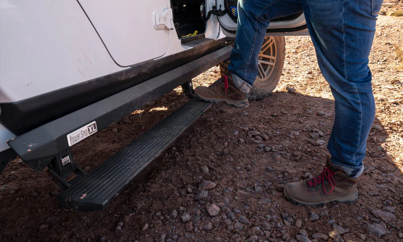 AMP Research 20-24 Jeep JT Gladiator (Launch/Overlnd/Rubicon/Sport/Sport S) PowerStep XL - Black - Image 2