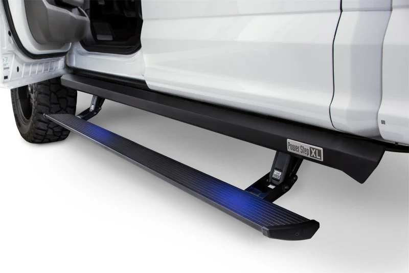 AMP Research 2020 Ford F250/350/450 SuperCrew Cab PowerStep XL - Black - Image 3