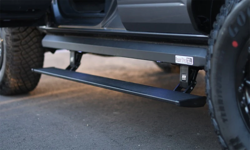 AMP Research 21-23 Ford Bronco 4 Door (Excl. Raptor) XL PowerStep - Black - Image 4