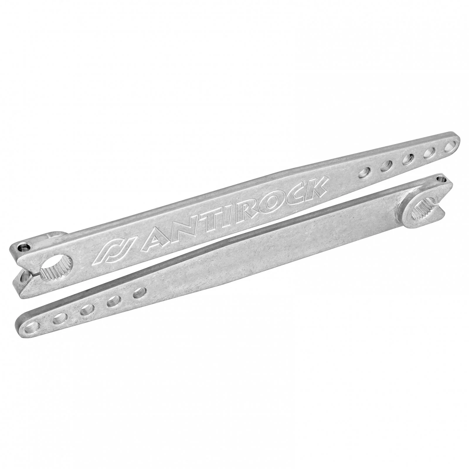 Antirock Aluminum Sway Bar Arms 18 Inch Long Machined for TJ Front Pair RockJock 4x4 - CE-9904-18M
