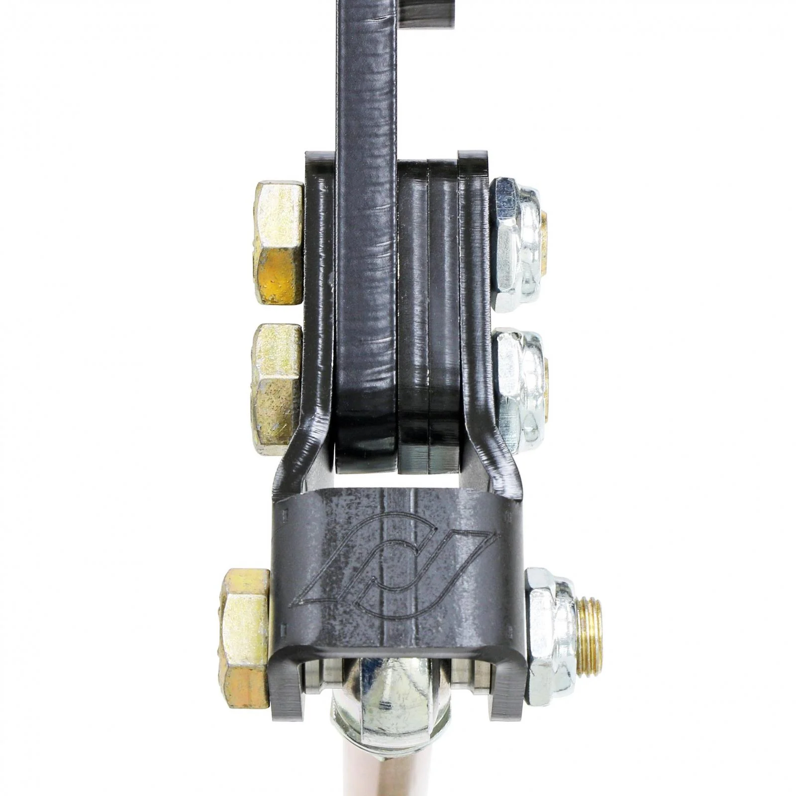 Antirock Double Shear End Link Bracket Kit Extends Arm Length 1.5 Inch Allows up to 1.25 Inch Link Offset Hardware Included Pair RockJock 4x4 - RJ-201000-101 - Image 2