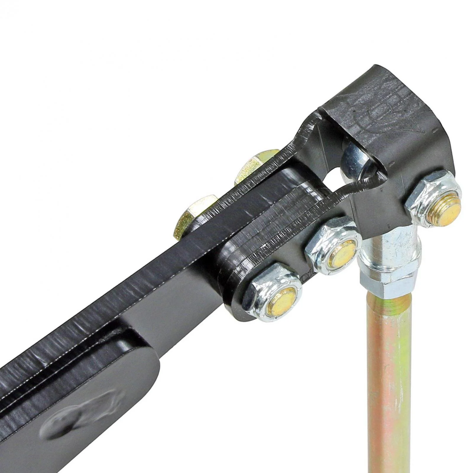 Antirock Double Shear End Link Bracket Kit Extends Arm Length 1.5 Inch Allows up to 1.25 Inch Link Offset Hardware Included Pair RockJock 4x4 - RJ-201000-101 - Image 3
