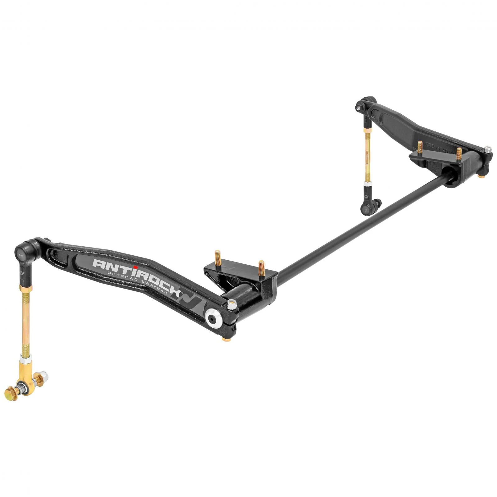 Antirock Sway Bar Kit 18-Up Wrangler JL 20-Up Gladiator Front Bolt-On Aluminum Arms RockJock 4x4 - CE-9900JLF