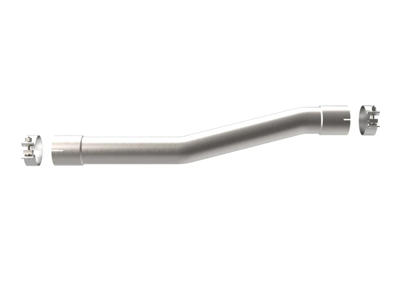 aFe Apollo GT Series 409 Stainless Steel Muffler Delete Pipe GM Silverado/Sierra 1500 19-20 V8-5.3L - Image 4