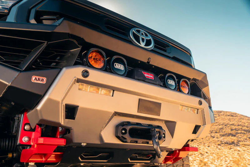 ARB 2024+ Toyota Tacoma Zenith Winch Bar - TXT Black - Image 5