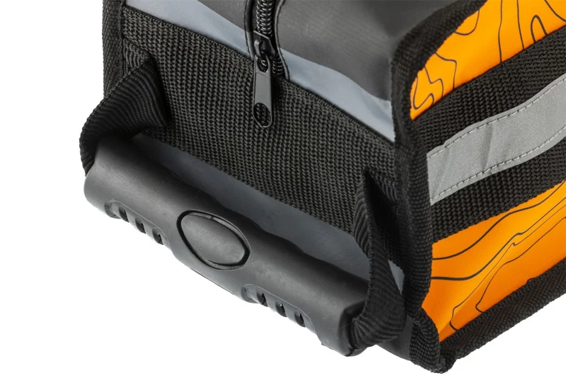 ARB Micro Recovery Bag Orange/Black Topographic Styling PVC Material - Image 10