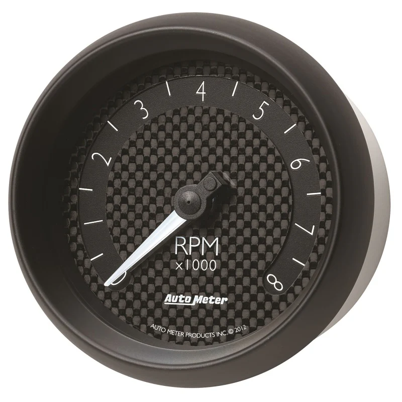 Autometer GT Series 3-3/8in In Dash 8K RPM Tachometer - Image 5
