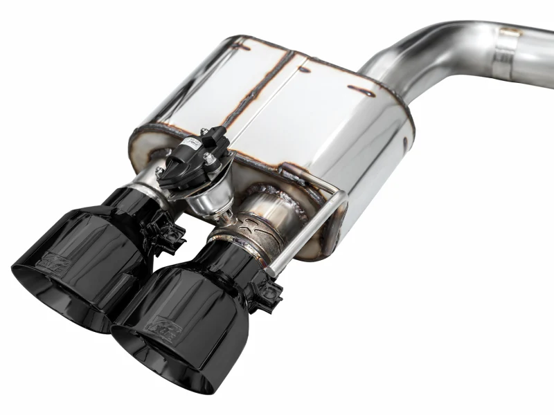 AWE 2024 Ford Mustang GT Fastback S650 RWD SwitchPath Catback Exhaust w/ Quad Diamond Black Tips - Image 14