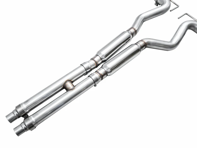 AWE 2024 Ford Mustang GT Fastback S650 RWD SwitchPath Catback Exhaust w/ Quad Diamond Black Tips - Image 17