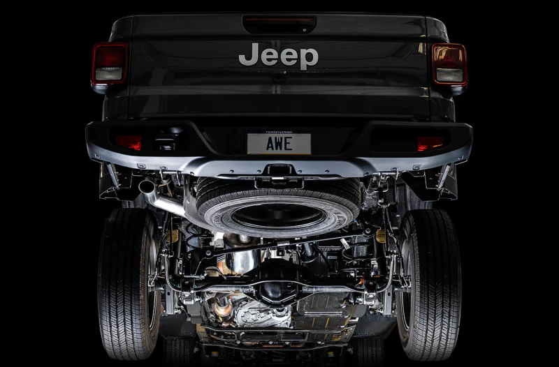 AWE Tuning 07-18 Jeep Wrangler JK/JKU 3.6L Trail Edition Cat-Back Exhaust - Image 4