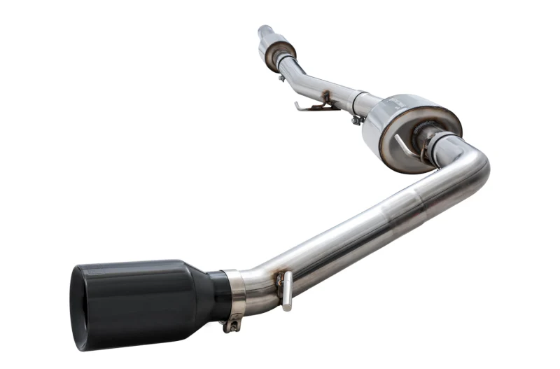 AWE Tuning 20-21 Jeep Gladiator JT 3.6L Tread Edition Cat-Back Single Side Exhaust - Diamond Blk Ti - Image 9