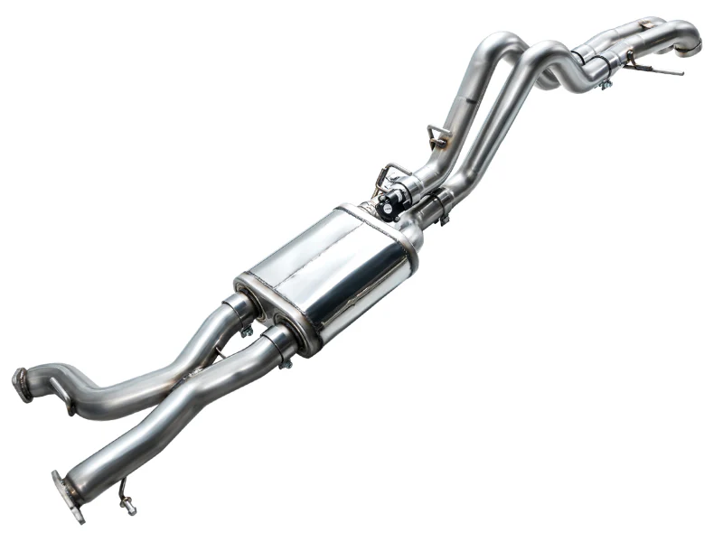 AWE Tuning 22-24 Ford Bronco Raptor 4WD Dual BashGuards Cat-Back SwitchPath Exhaust (No Tips) - Image 19