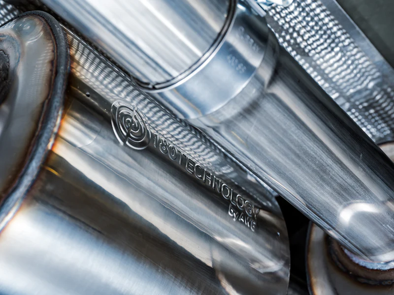 AWE Tuning 4th Gen GM 1500 6.2L 0FG Catback Split Rear Exit (w/ Bumper Cutouts) - Quad Chrome Tips - Image 13