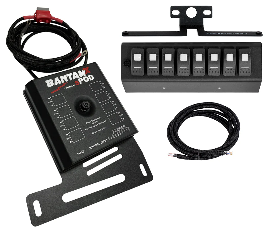 BantamX w/ Amber LED Switch panel for JK 2007-2008 - 870050