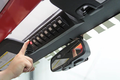 BantamX w/ Green LED Switch panel for JK 2007-2008 - 870070 - Image 2