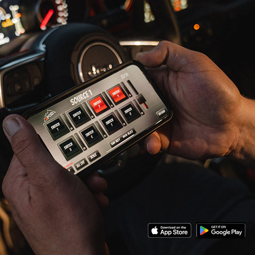 BantamX Wireless Switch Controller - Jeep, JL/JT 2018-Present sPOD - 870122 - Image 2