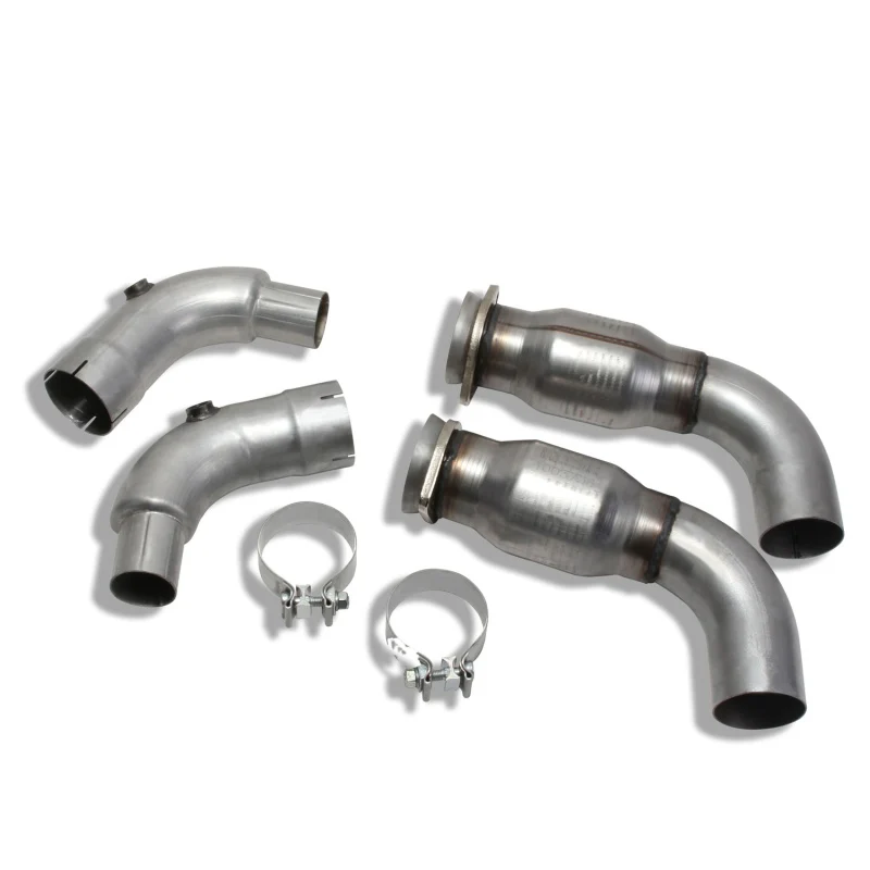 BBK 05-20 Dodge Challenger/Charger 6.1/6.2/6.4L Hemi 3in Catted High Flow Mid Pipe - Image 4
