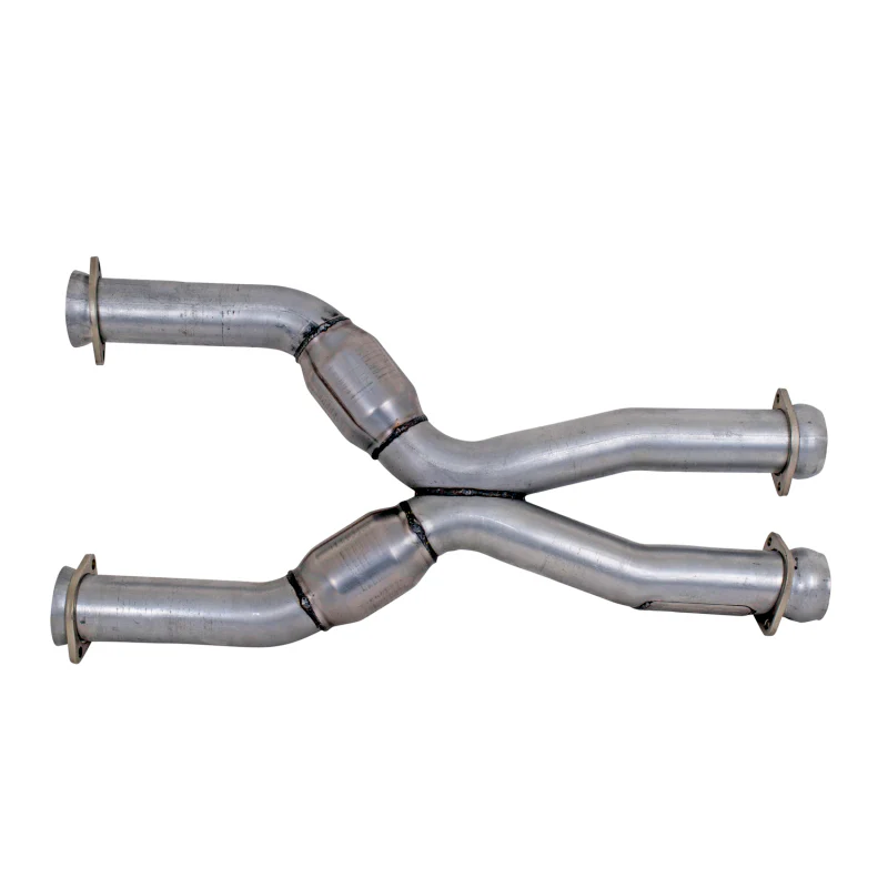 BBK 79-04 Mustang Coyote Swap Short Mid X Pipe w Catalytic Converters 3.0 For BBK Long Tube Headers - Image 10