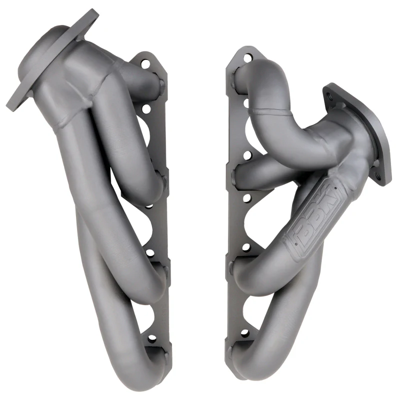BBK 87-95 Ford F150 Truck 5.0 302 Shorty Unequal Length Exhaust Headers - 1-5/8 Titanium Ceramic - Image 16