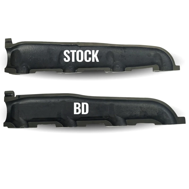 BD Diesel 08-10 Ford F-250/F-350/F-450/F-550 Powerstroke 6.4L Exhaust Manifold Set - Image 7
