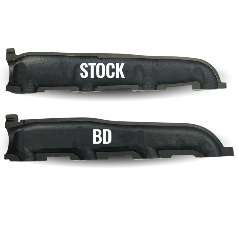 BD Diesel 08-10 Ford F-250/F-350/F-450/F-550 Powerstroke 6.4L Exhaust Manifold Set - Image 8
