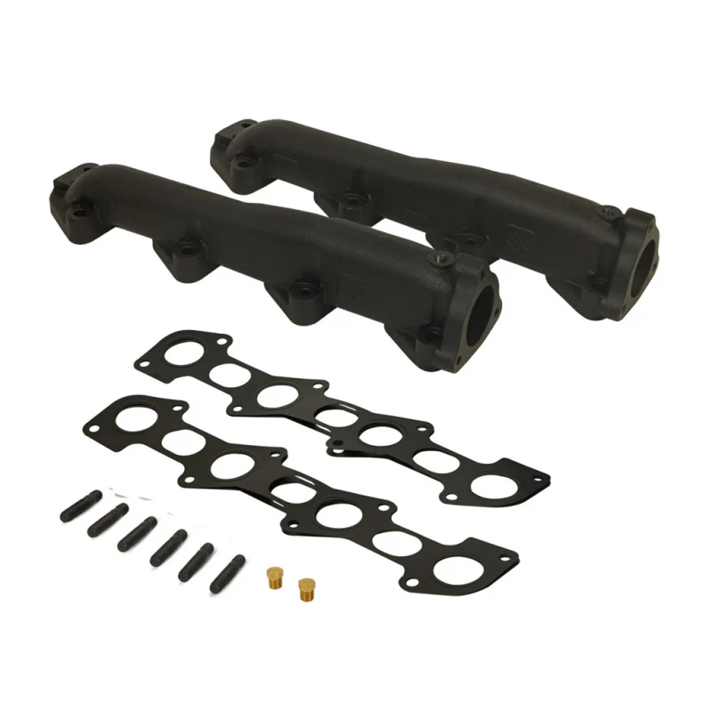 BD Diesel 08-10 Ford F-250/F-350/F-450/F-550 Powerstroke 6.4L Up Pipes Kit w/Manifold Set - Image 12