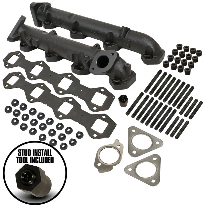 BD Diesel Exhaust Manifold Kit - Ford 2011-2014 F250/F350/F450/F550 6.7L PowerStroke - Image 6