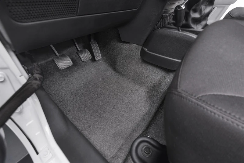 BedRug 11-16 Jeep JK 2Dr Front 3pc BedTred Floor Kit (Incl Heat Shields) - Image 2