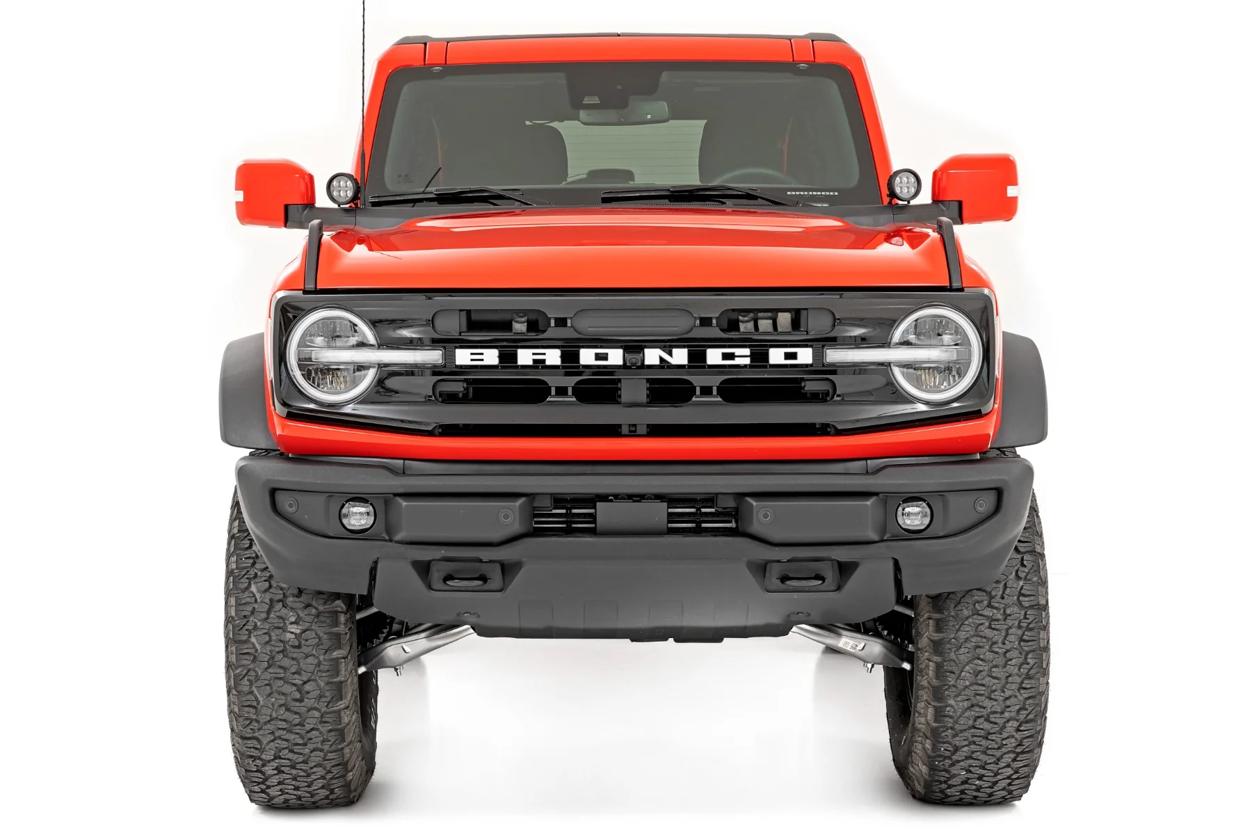 Black Series Round LED Light Pair 3.5 Inch Amber DRL Rough Country - 70900 - Image 12