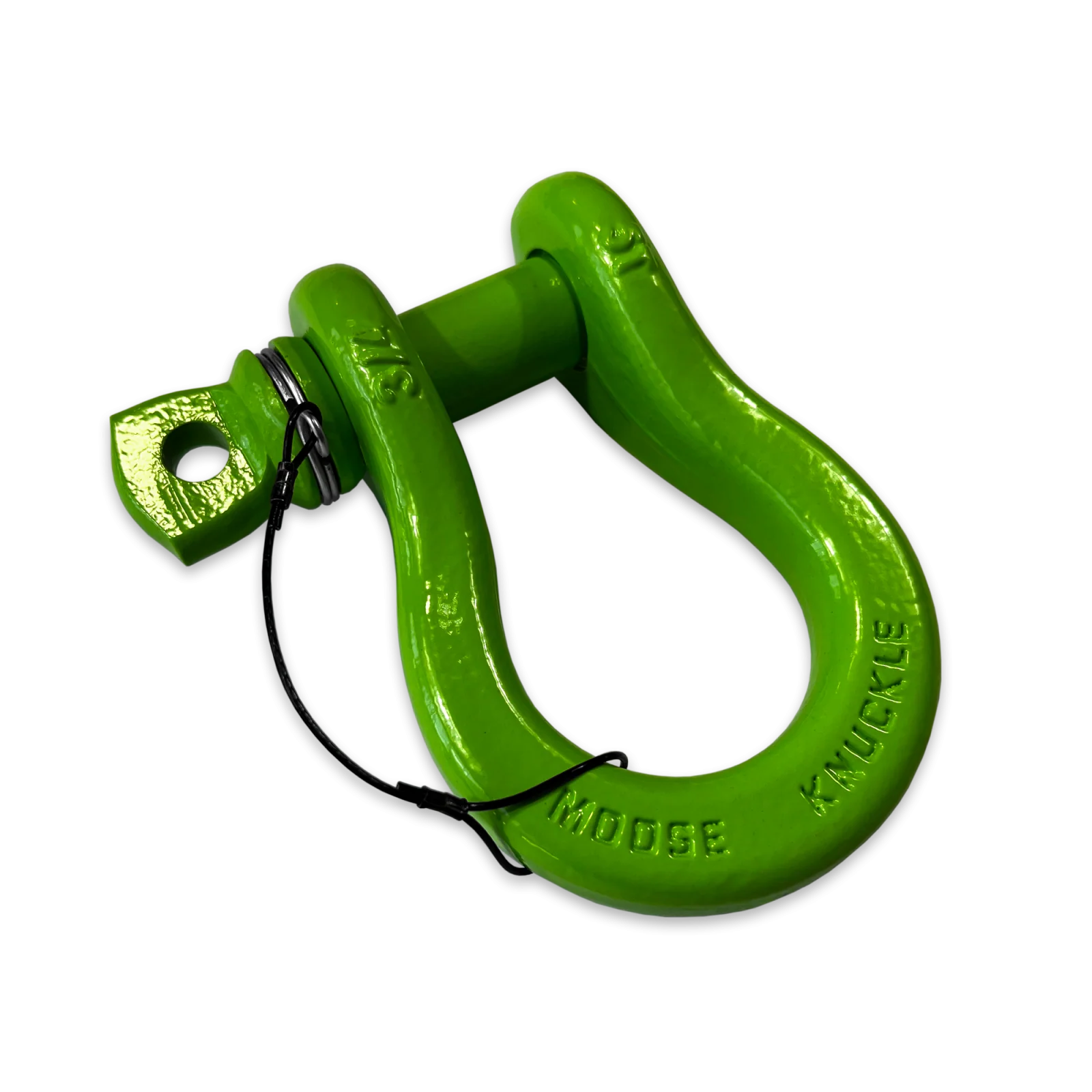 B'oh Recovery Spin Pin Shackle 3/4 Sublime Green Moose Knuckle Offroad - FN000023-006 - Moose Knuckle Offroad - Image 4