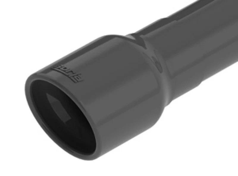 Borla 18-19 Jeep Wrangler JL/JLU 2.0L 4Cyl 2DR/4DR Axle Back Exhaust ATAK w/ 2.5in Tips - Black - Image 2