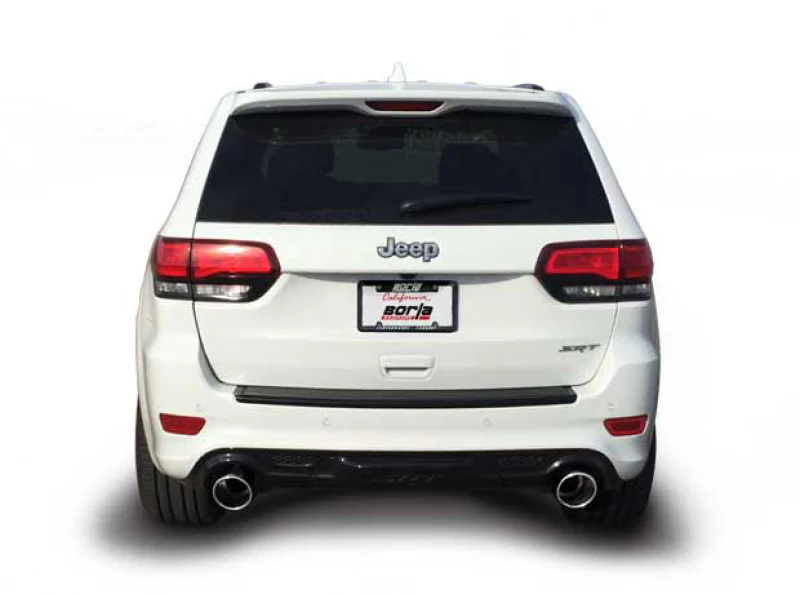 Borla 2015 Jeep Grand Cherokee SRT8 S-Type Dual Round Rolled Exit Catback Exhaust - Image 5