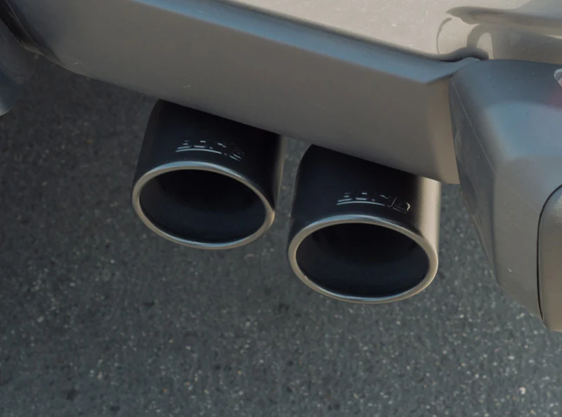 Borla 2020 Jeep Gladiator JT 3.6L V6 AT/MT AWD 2.75-2in ATAK Catback Ceramic Blk Tailpipe & Tips - Image 2