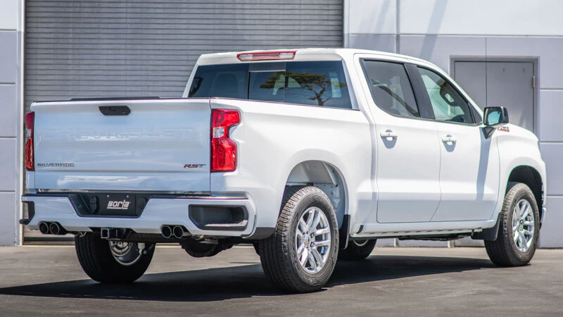 Borla 2024 Chevy Silverado 1500 6.2L V8 ATAK Catback Exhaust w/ Simulator - Black Chrome - Image 2