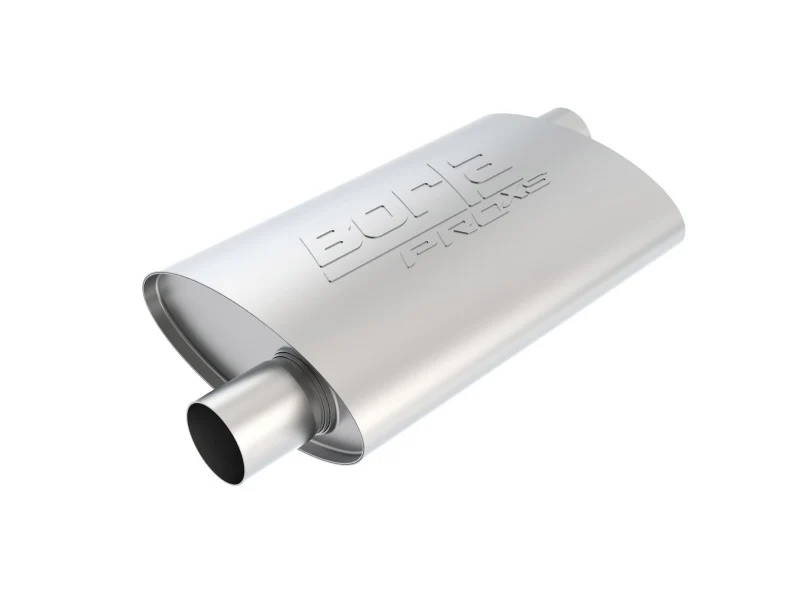 Borla Pro-XS 2.25in Tubing 14in x 4in x 9.5in Oval Offset/Offset Muffler - Image 3