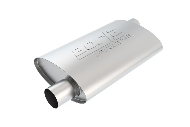 Borla Pro-XS 2in Tubing 14in x 4in x 9.5in Oval Offset/Offset Muffler - Image 2