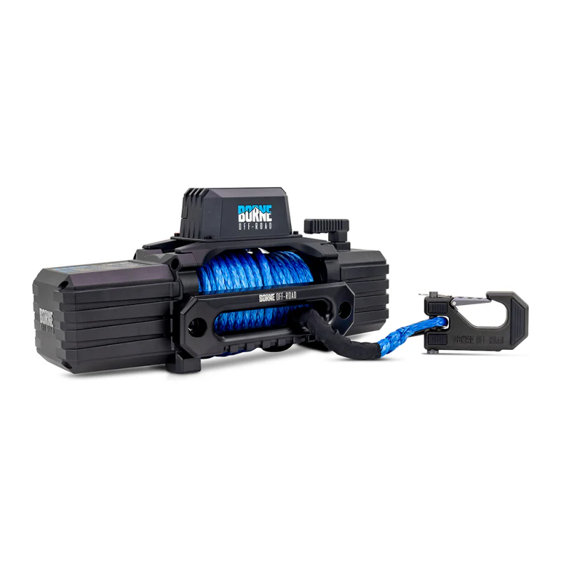 Borne Off-Road 12K Winch - Blue Synthetic Rope - Image 9