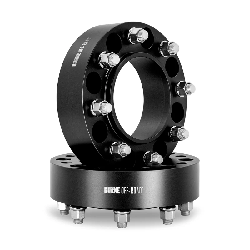 Borne Off-Road Wheel Spacers - 6x139.7 - 78.1 - 50mm - M14x1.5 - Black - Image 5