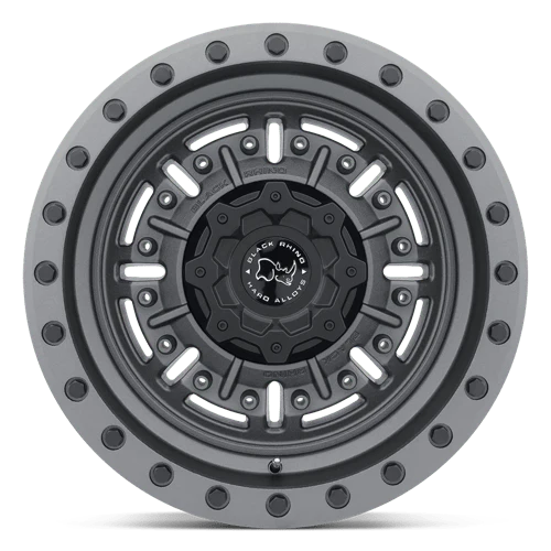BR ABRAMS 17X9.5 5X127 -18 71 TXT M-GM - 1795ABR-85127G71 - Image 3