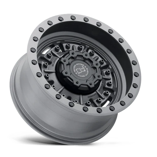 BR ABRAMS 20X9.5 5X130 +2 84 TXT M-GNMTL - 2095ABR025130G84 - Image 2