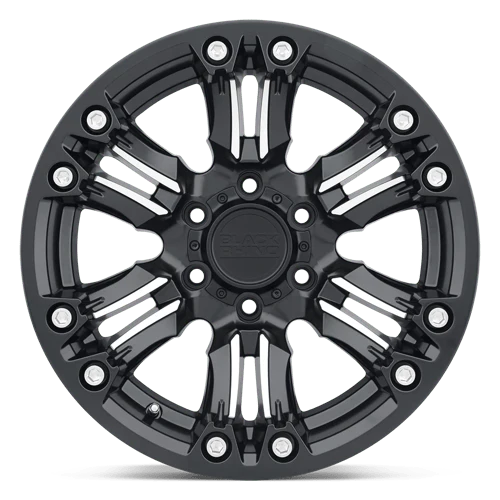 BR ASAGAI 17X8.5 5X114 -18 71 M-BLK MCH - 1785ASG-85114M71 - Image 3
