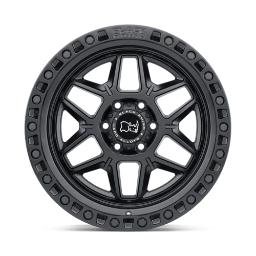 BR KELSO 17X9 5X114 -18 76 M-BLK BLK HW - 1790KLS-85114M76 - Image 3