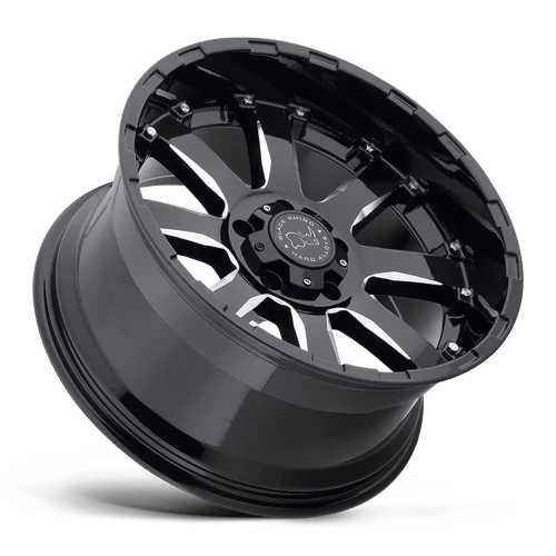 BR SIERRA 18X9 8X165 -12 122 G-BLK MLD - 1890SRA-28165B22 - Image 2